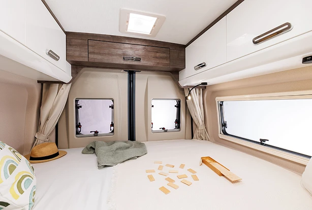 Sleeping area & bathroom