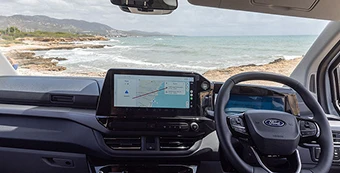 13” Touchscreen Ford Sync 4 media console